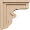 Ekena Millwork 7"W x 14"D x 14"H Classic Highland Rough Cedar Woodgrain TimberThane Corbel, Primed Tan CORUR07X14X14HLDRCPR - alternate 3